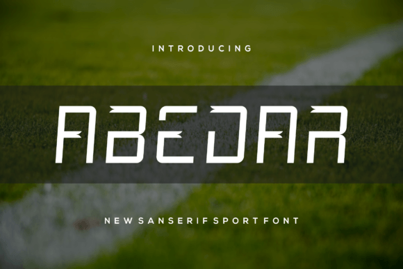 Abedar Font: Elevating Brand Messaging with Modern Display Typography