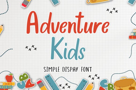 Adventure Kids: A Playful Handwritten Font for Modern Web Design