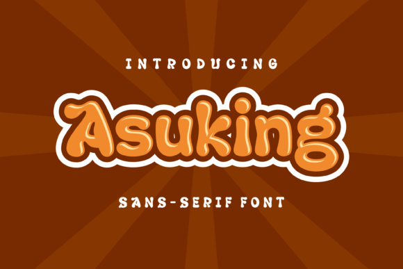 Asuking: A Wavy Sans Display Font That Adds Playful Energy to Web Design