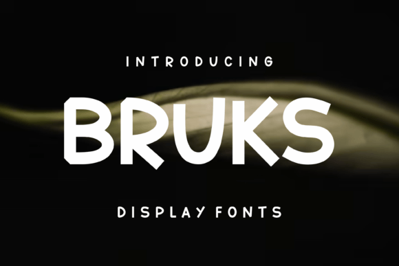 Bruks: A Modern Display Font That Elevates Your Brand