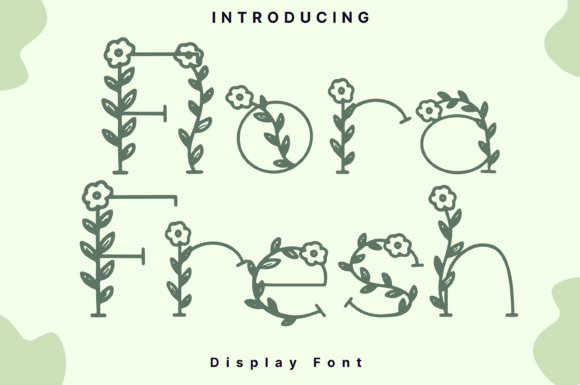 Flora Fresh: A Whimsical Handwritten Font for Modern Editorial Design