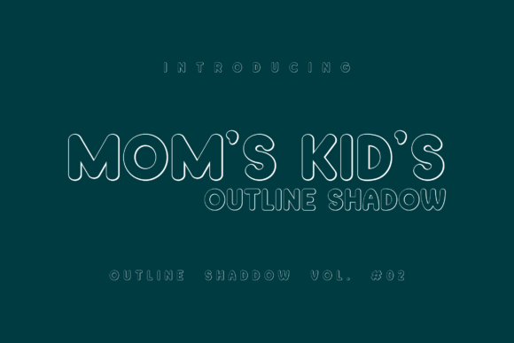 Moms Kids: A Designer’s Take on This Playful Display Font