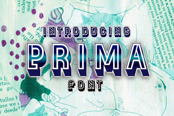 Prima: A Modern 3D Typeface That Elevates Web Design