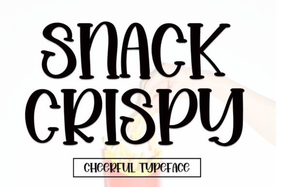 Snack Crispy: A Handwritten Display Font That Elevates Campaign Visuals