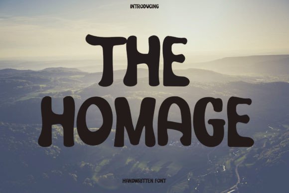The Homage: A Display Font That Builds Brand Personality